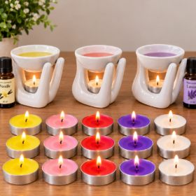 Brûleur d'encens en céramique (design main) – Image 5