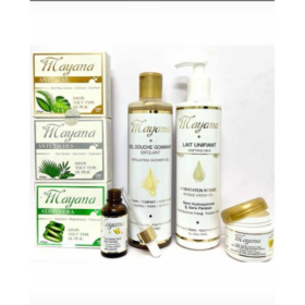 Coffret soins visage et corps Mayana (6 produits)