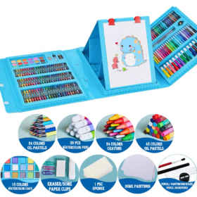 Ensemble de papeterie LT460206 (208 pièces, pour enfants) – Image 5