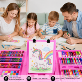 Ensemble de papeterie LT460206 (208 pièces, pour enfants) – Image 8