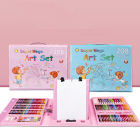Ensemble de papeterie LT460206 (208 pièces, pour enfants) – Image 2